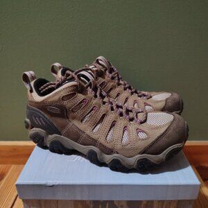 Women’s Oboz Sawtooth Low B-Dry Waterproof Hiking Boots size 9.5
